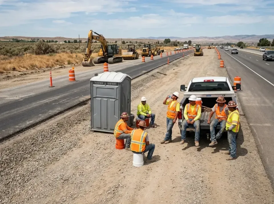 highway-road-construction-crew-007 — frequently asked questions, Porta Potty and Restroom Rentals in Fredonia, WI